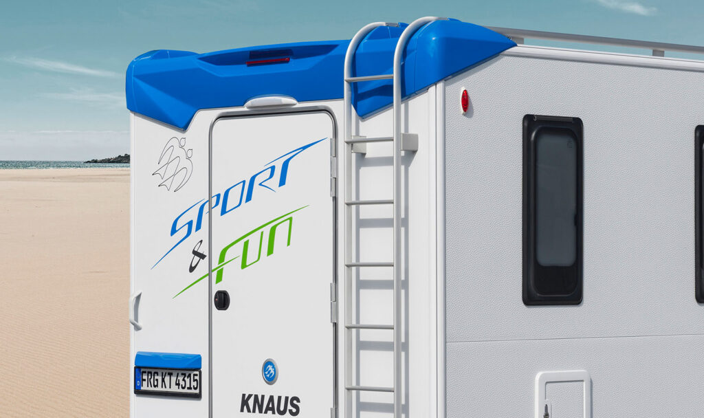 Knaus Sport en Fun dakrails