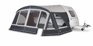 Porto zonder gordijnen deur rechts open opgerold